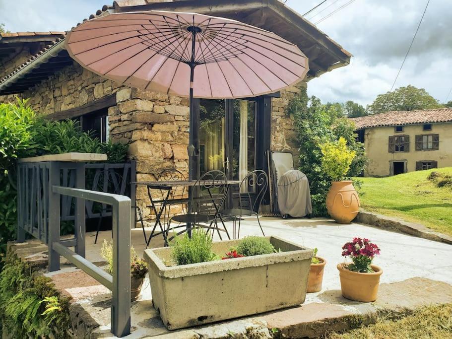Gite Dans Un Hameau De Charme Castelnau-Durban المظهر الخارجي الصورة